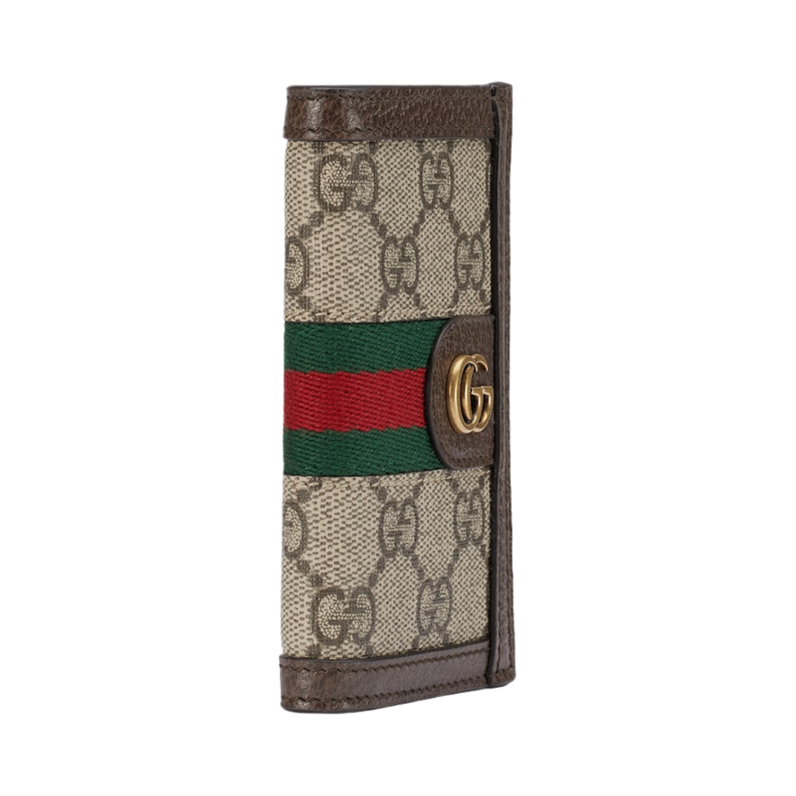 구찌 오피디아 GG 카드 케이스 베이지 에보니 슈프림(Gucci Ophidia GG Card Case Beige Ebony Supreme) - 2