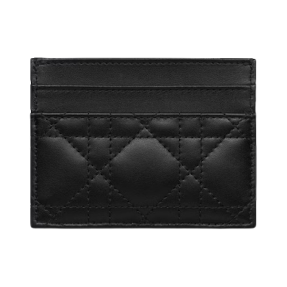 디올 졸리 프리지아 까나쥬 램스킨 카드 홀더 블랙(Dior Jolie Freesia Cannage Lambskin Card Holder Black) - 2