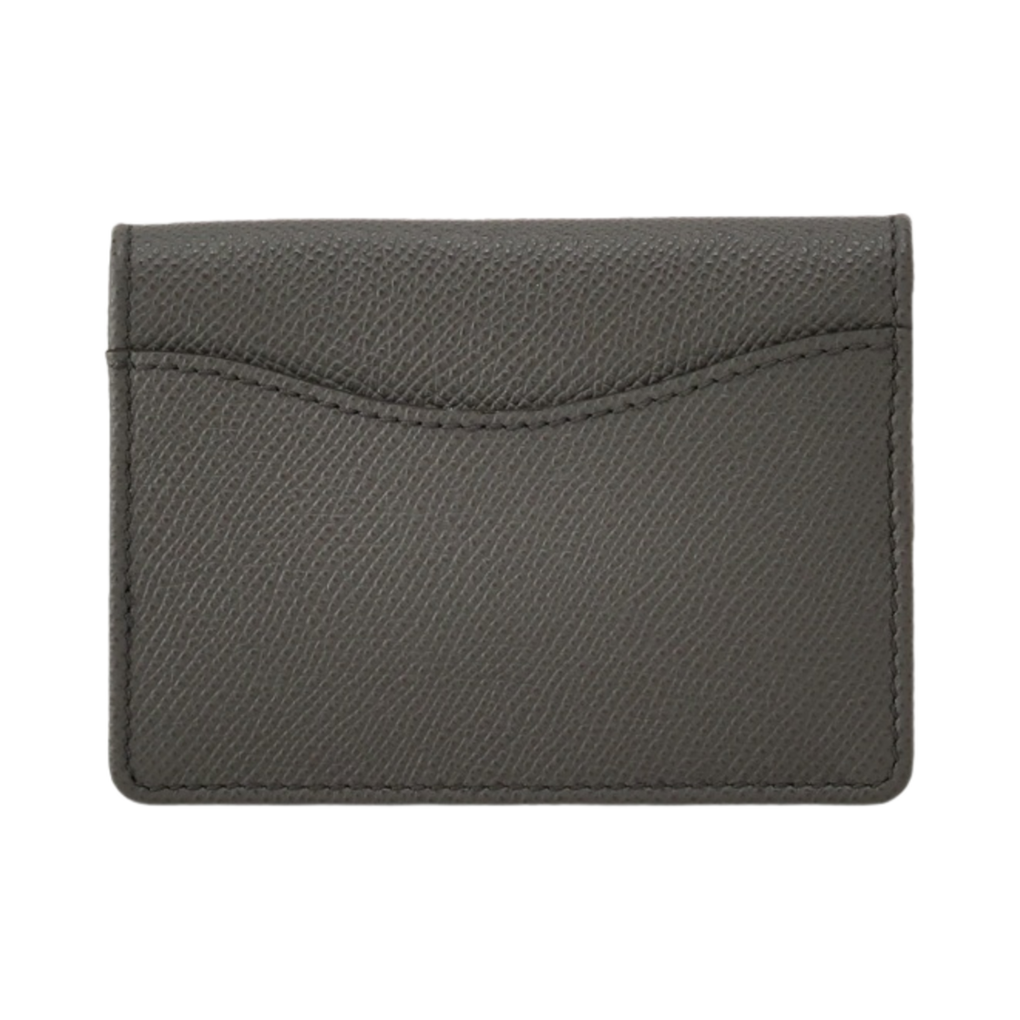 페라가모 간치니 비즈니스 카드 홀더 다크 그레이(Ferragamo Gancini Business Card Holder Dark Grey) - 3