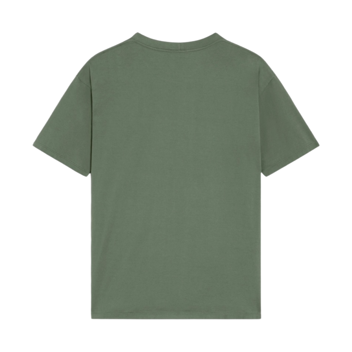 셀린느 코튼 저지 루즈 티셔츠 카키 오프 화이트(Celine Loose T-Shirt in Cotton Jersey Khaki Off White) - 2