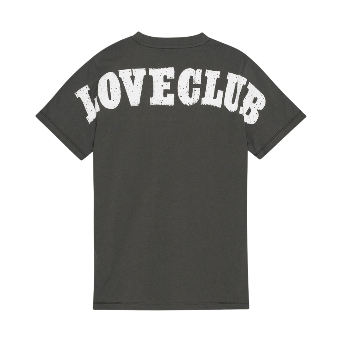 (W) 가니 릴렉스드 러브클럽 티셔츠 볼캐닉 애쉬((W) Ganni Relaxed Loveclub T-Shirt Volcanic Ash) - 2