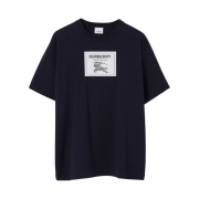 Burberry Prorsum Label Cotton T-shirt Smoked Navy