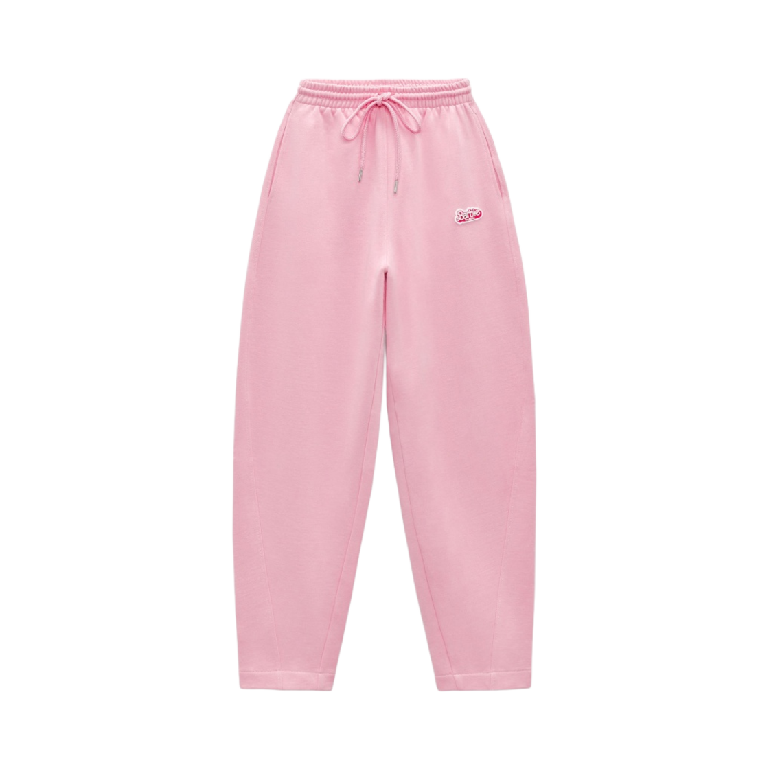 (W) 자라 x 바비 더 무비 워너 브라더스 조거 트라우저 핑크((W) Zara x Barbie The Movie Warner Bros. Jogger Trousers Pink) - 1