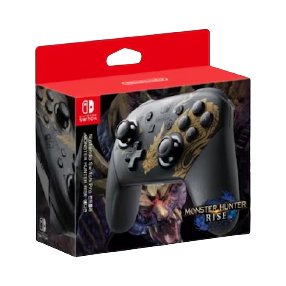 닌텐도 스위치 프로 컨트롤러 몬스터 헌터 라이즈 에디션 (국내 정식 발매 제품)(Nintendo Switch Pro Controller Monster Hunter Rise Edition (Korean Ver.)) - 2