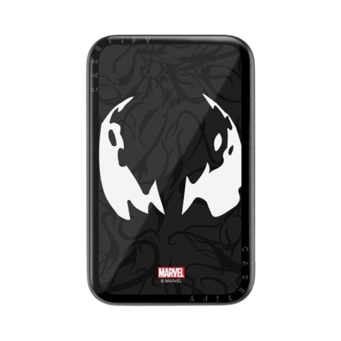 케이스티파이 x 마블 베놈 마스크 맥세이프 파워스루 파워 뱅크 블랙(Casetify x Marvel Venom Mask Magasafe PowerThru Power Bank Black) - 1