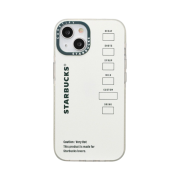 Casetify x Starbucks Custom Box Impact iPhone Case White