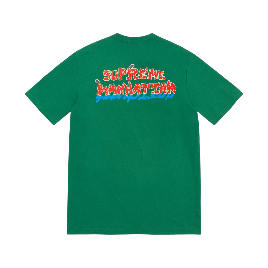 슈프림 맨하탄 티셔츠 라이트 파인 - 22SS(Supreme Manhattan T-Shirt Light Pine - 22SS) - 2