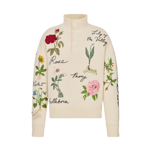 Dior Sweater Cotton Jersey White