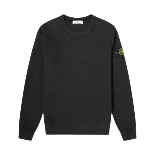 751563020-V0029 Stone Island 63020 Crewneck Sweatshirt Black - 21FW