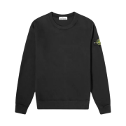 Stone Island 63020 Crewneck Sweatshirt Black - 21FW