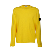 Stone Island 532B9 Crewneck Knit Yellow - 22SS