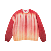 Supreme Blurred Logo Sweater Red - 23FW