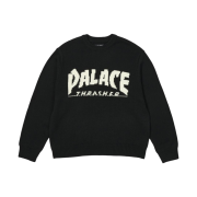 Palace x Thrasher Knit Black - 24SS