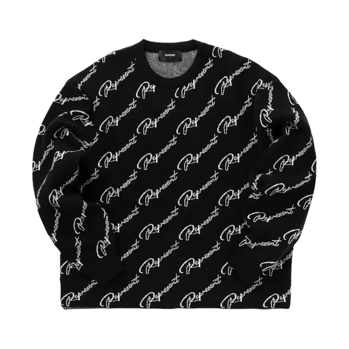 리프리젠트 니트웨어 블랙(Represent Knitwear Black)