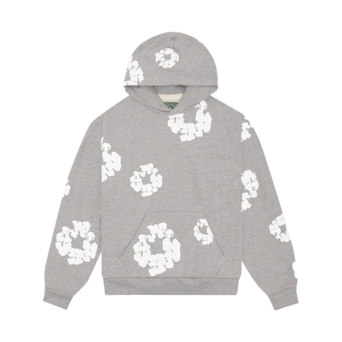 데님 티어스 더 코튼 리쓰 스웨트셔츠 그레이(Denim Tears The Cotton Wreath Sweatshirt Grey)