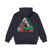 Palace Swirl Tri-Ferg Hood Navy - 22FW