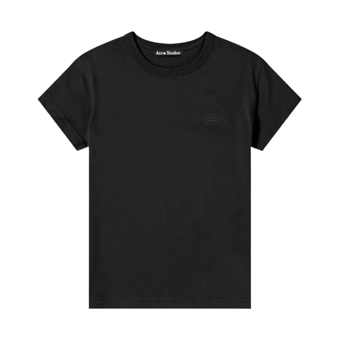 아크네 스튜디오 크루넥 티셔츠 블랙(Acne Studios Crewneck T-Shirt Black) - 1