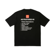 Palace x McDonald's Description T-Shirt 2 Black - 23FW