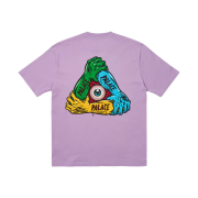 Palace Arms T-Shirt Light Purple - 23FW