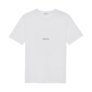 (W) Saint Laurent Rive Gauche T-Shirt White