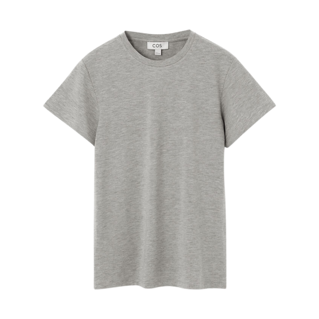 1238168004 (W) COS Shrunken T-Shirt Grey Marl