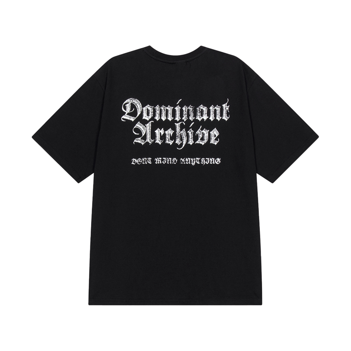 DMNT24SSTS_07 Dominant Chicano T-Shirts Black