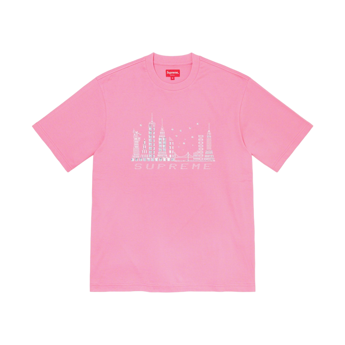 슈프림 스카이라인 숏슬리브 탑 핑크 - 21FW(Supreme Skyline S/S Top Pink - 21FW) - 1