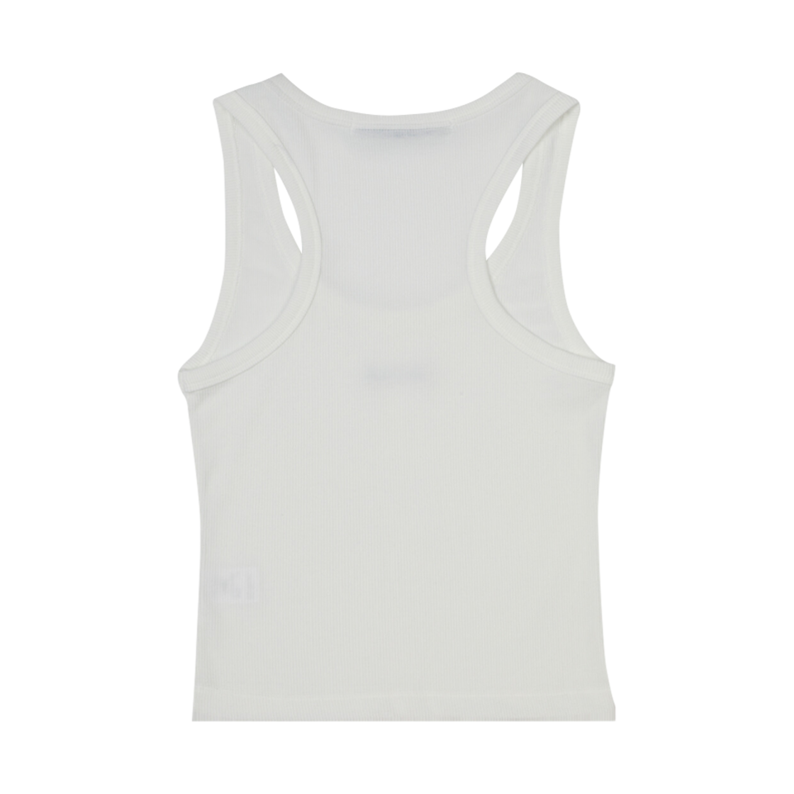 (W) 보헤미안 서울 베이직 슬리브리스 크롭 탑 아이보리((W) Bohemian Seoul Basic Sleeveless Crop Top Ivory) - 2