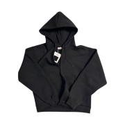 Nonnod Scuba Zip Hoodie Black