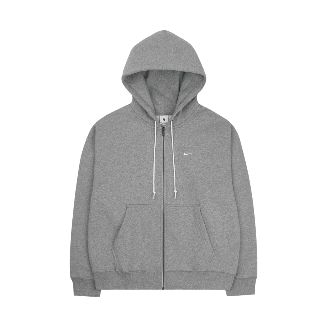Nike Nike NRG Solo Swoosh Full Zip Hoodie Dark Grey Heather - Asia · M