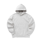 Nike Solo Swoosh Fleece Pullover Hoodie Birch Heather White - US/EU