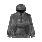 Supreme x MM6 Maison Margiela Foil Box Logo Hooded Sweatshirt Black - 24SS