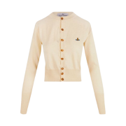 (W) Vivienne Westwood Ripped Cardi Cream