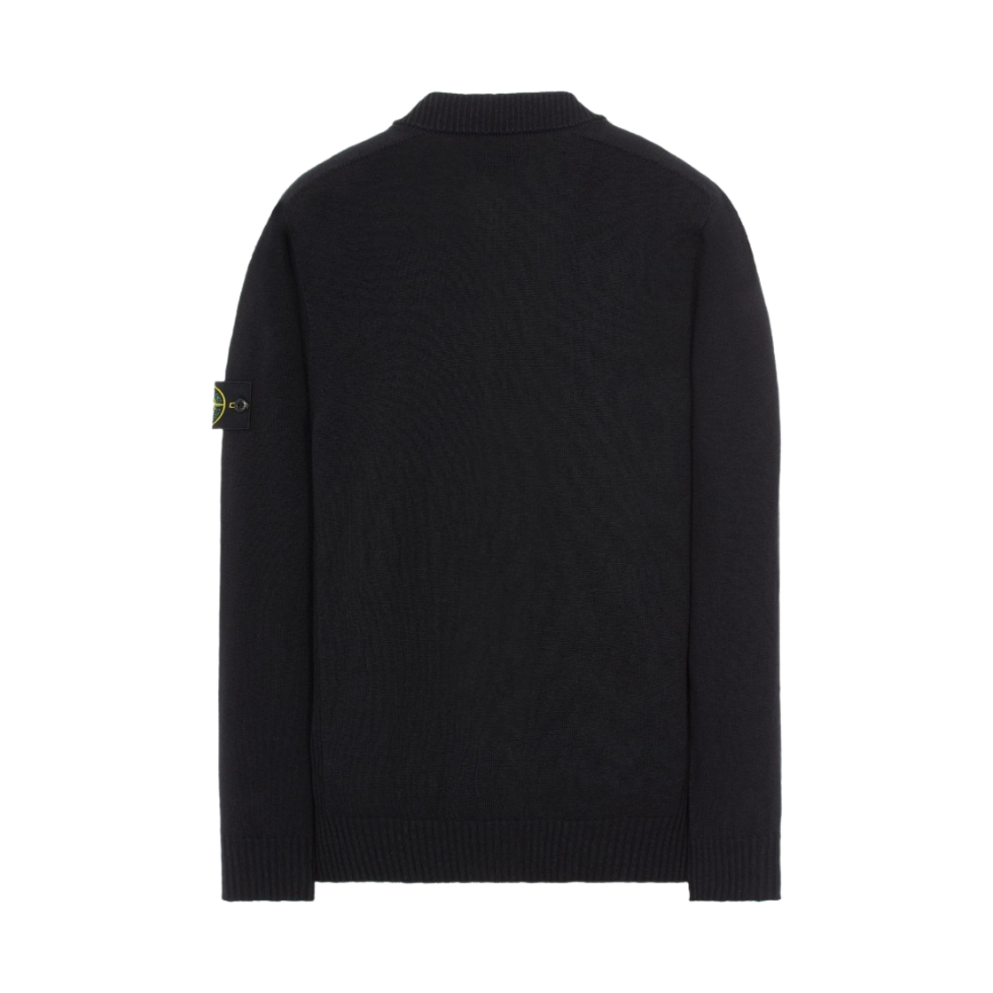 스톤 아일랜드 512B0 스타킹 스티치 코튼 나일론 니트 가디건 블랙 - 22SS(Stone Island 512B0 Stocking Stitch Cotton-Nylon Knit Cardigan Black - 22SS) - 2