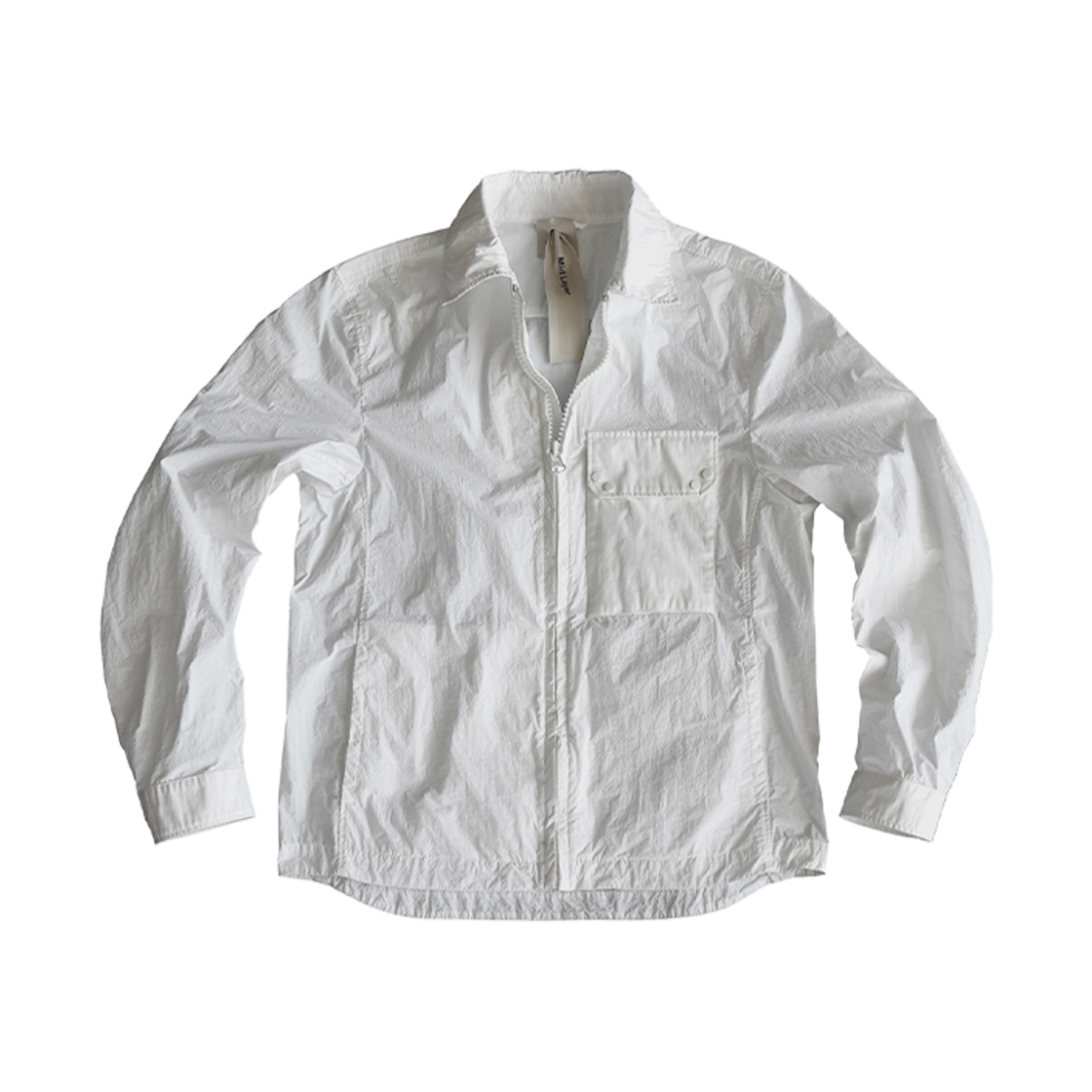 23CTCUC04111-003780-100 Ten C Pocket Zip-Up Overshirt White