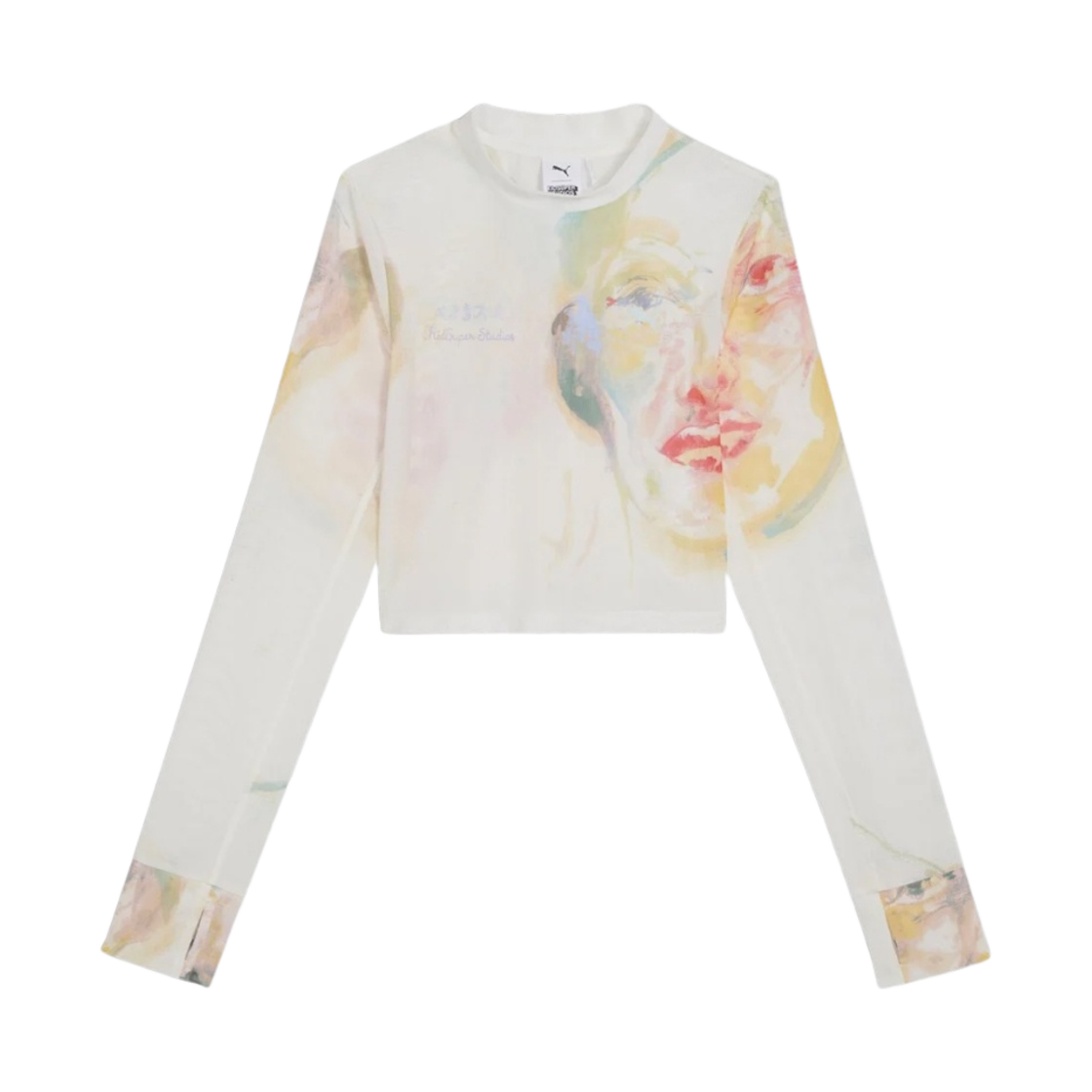 625621-87 (W) Puma x KidSuper LS T-Shirt Sugared Almond