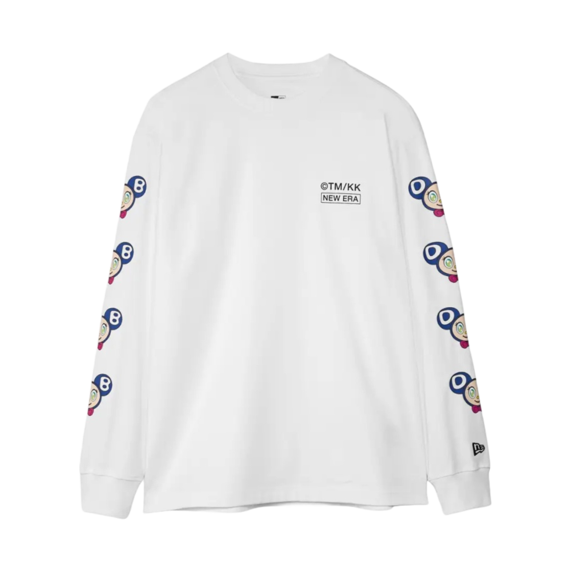 13083534 New Era x Murakami Takashi Dob Long Sleeve T-Shirt White