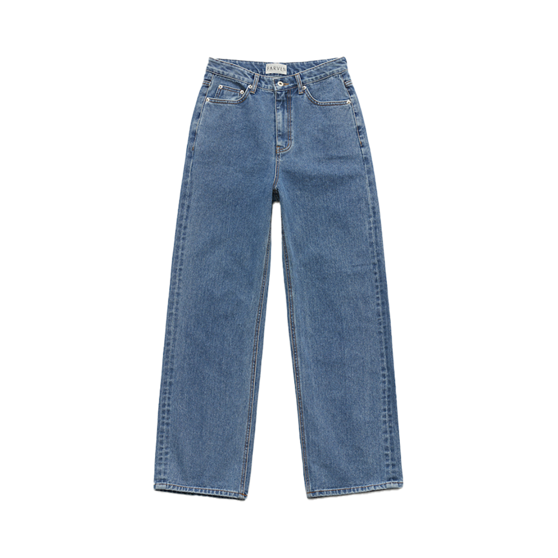 FV25A_PA06BL00 FARVEN Bucket Washing Denim Blue