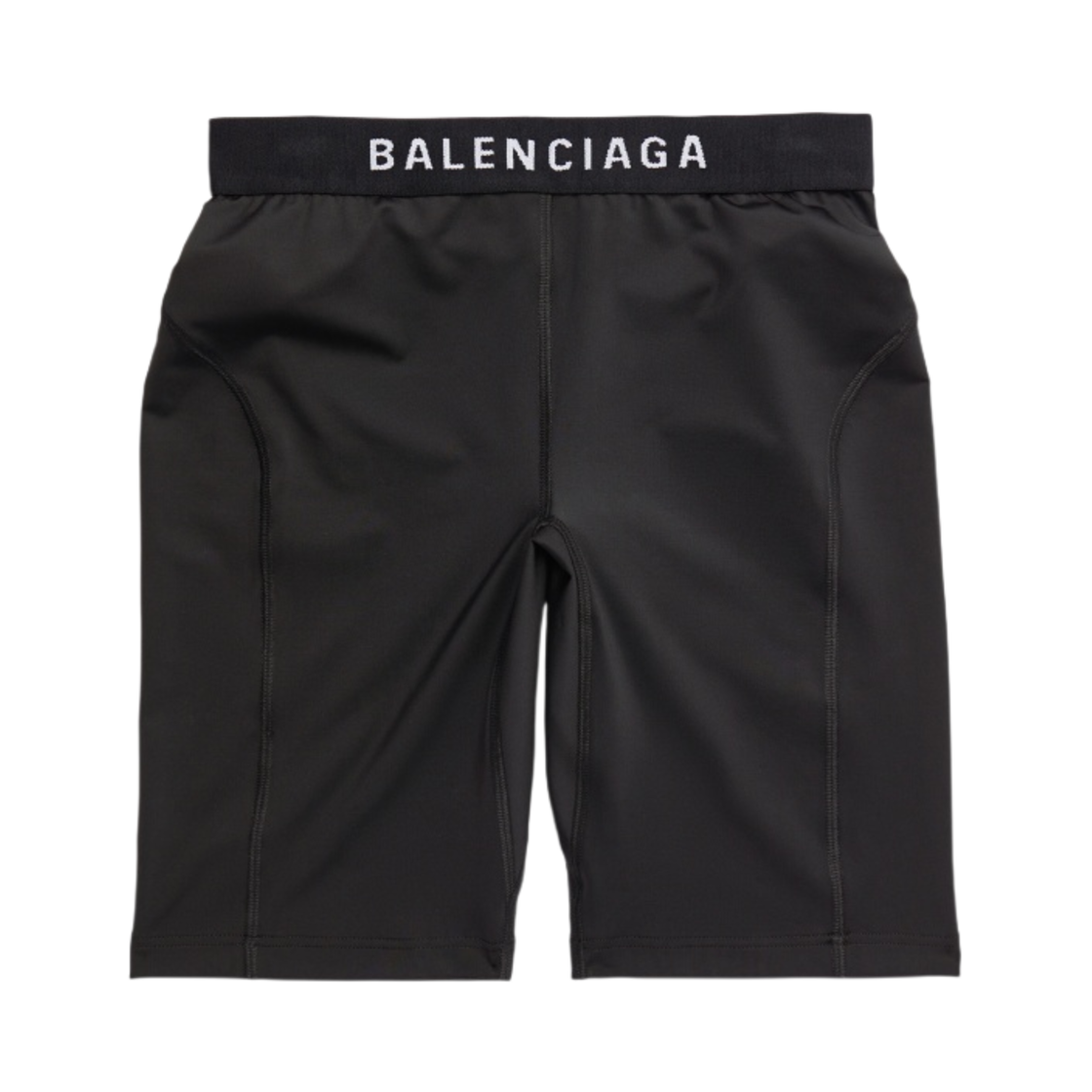 (W) 발렌시아가 애슬레틱 사이클링 쇼츠 블랙((W) Balenciaga Athletic Cycling Shorts Black) - 1