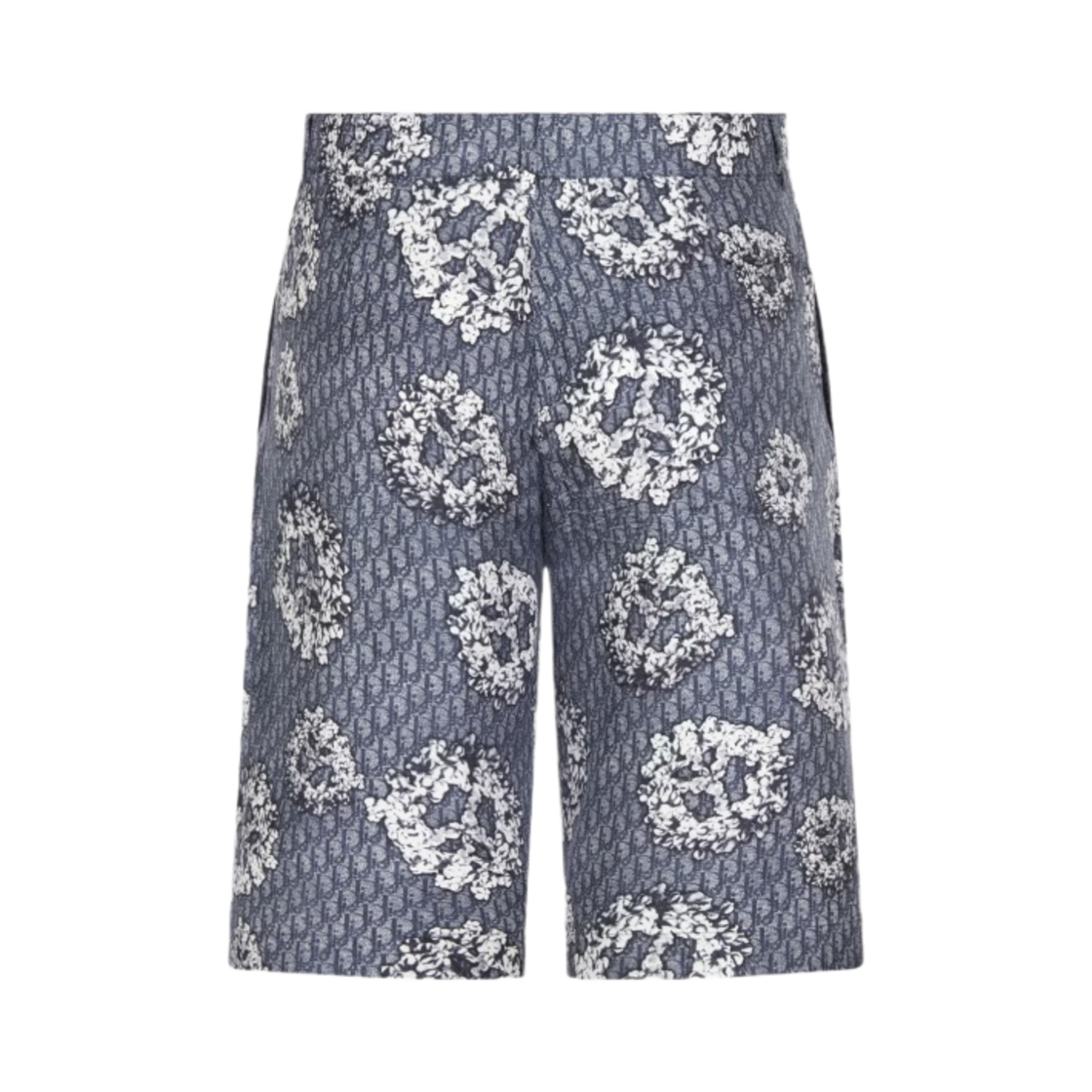 디올 x 데님 티어스 디올 티어스 버뮤다 쇼츠 실크 트윌 블루(Dior x Denim Tears Dior Tears Bermuda Shorts Silk Twill Blue) - 2