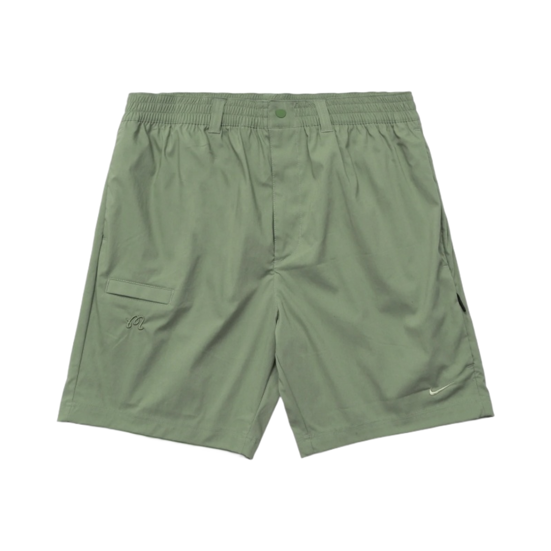 - Malbon Golf x Nike Unscripted Shorts Oil Green