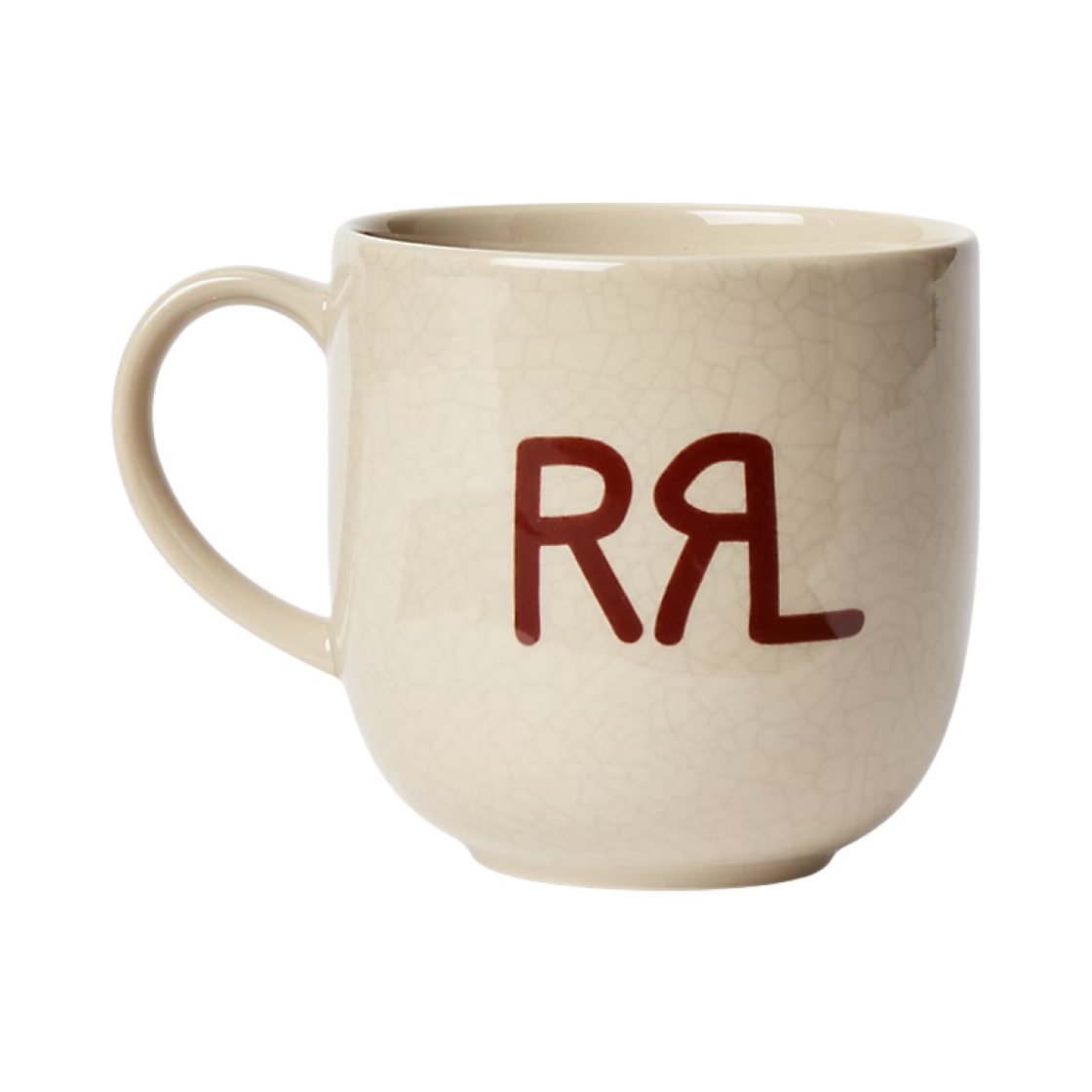 HMRRHSAH3620012100 Double RL Logo Mug Set Cream Brown
