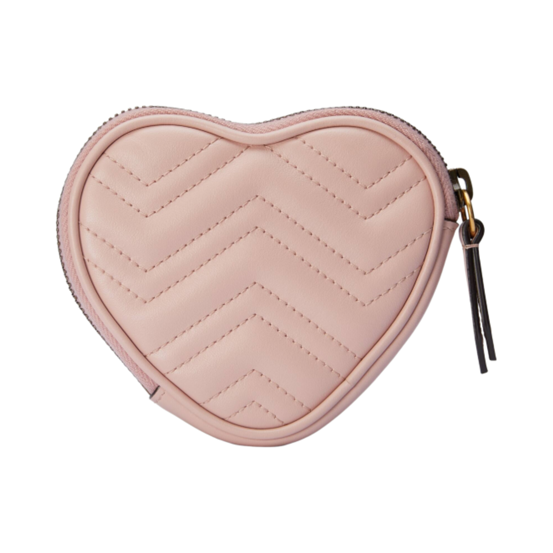 구찌 GG 마몽 하트 쉐이프 코인 퍼스 라이트 핑크(Gucci GG Marmont Heart Shaped Coin Purse Light Pink) - 4