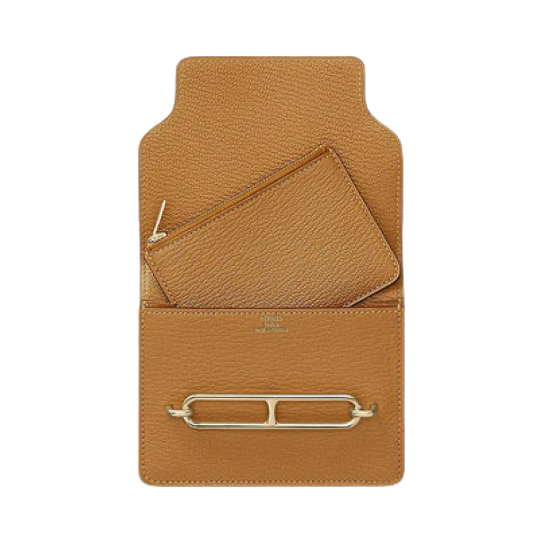 에르메스 롤리스 슬림 지갑 미조레 고트스킨 & 페르마브라스 하드웨어 까라멜(Hermes Roulis Slim Wallet Mysore Goatskin & Permabrass Caramel) - 2