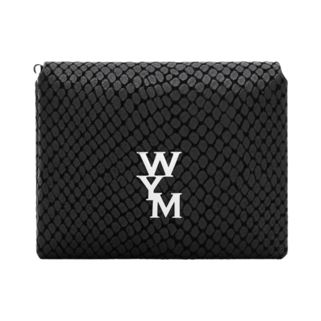 W233SL04611B Wooyoungmi Chain Card Case Black
