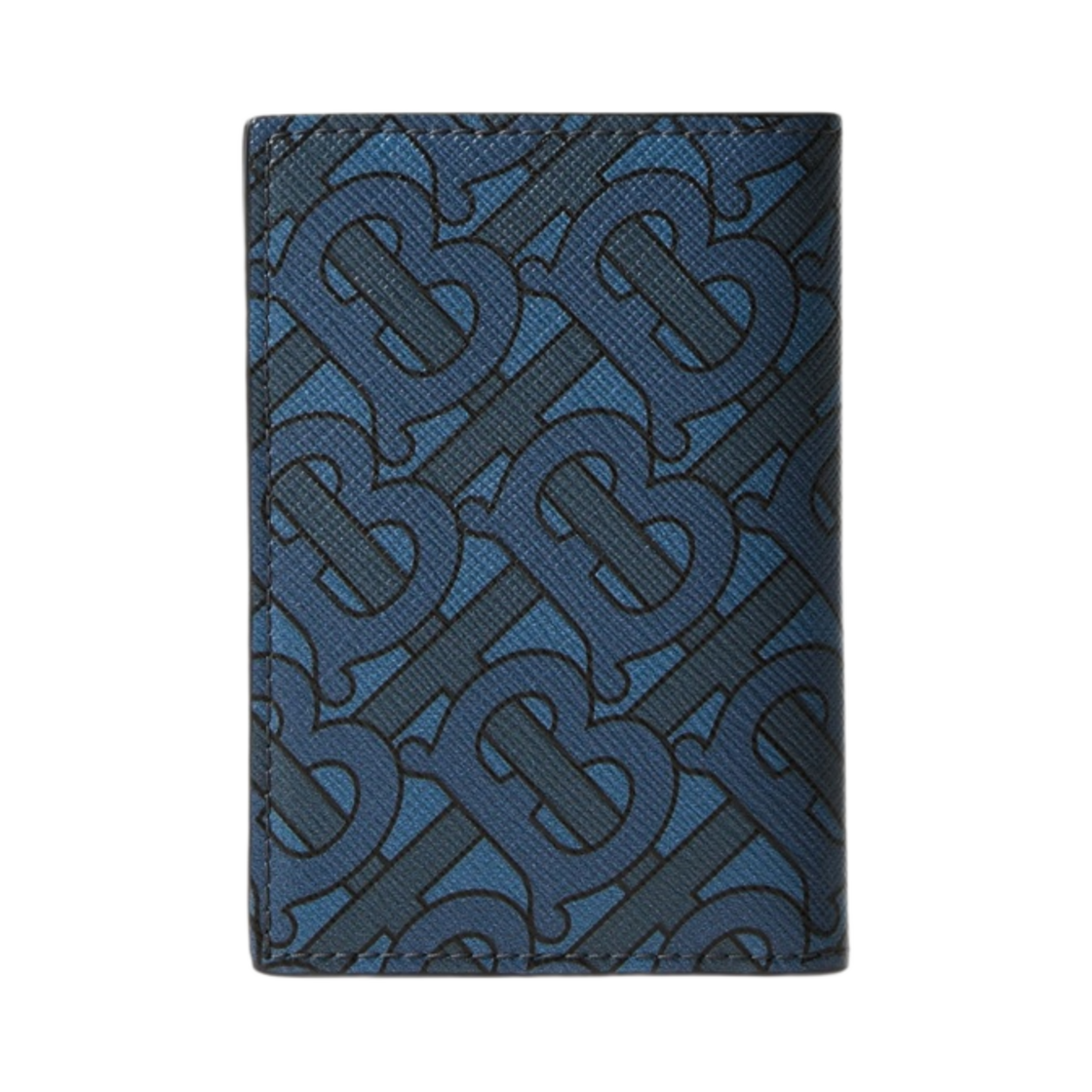 버버리 모노그램 프린트 폴딩 카드 케이스 네이비(Burberry Monogram Print Folding Card Case Navy) - 2