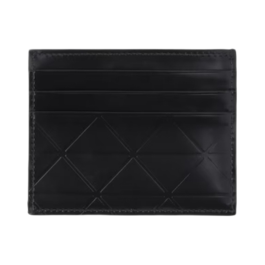 프라다 브러쉬드 레더 크레딧 카드 홀더 블랙(Prada Brushed Leather Credit Card Holder Black) - 2