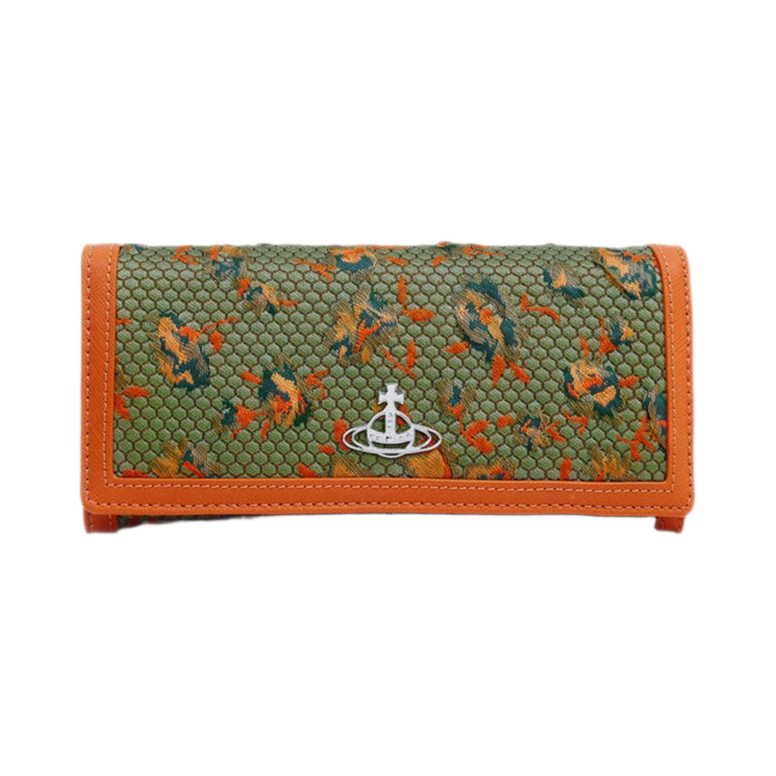 비비안 웨스트우드 리클로켓 클래식 크레딧 카드 지갑 그린(Vivienne Westwood Re-Cloquet Classic Credit Card Wallet Green) - 1