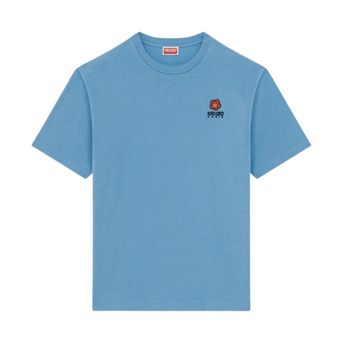 겐조 보케 플라워 크레스트 티셔츠 시안(Kenzo Boke Flower Crest T-Shirt Cyan) - 1