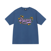 Stussy Star Script T-Shirt Midnight